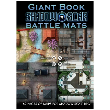 Giant Book of Battle Mats Shadow Scar - mapy taktyczne