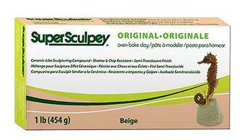 Super Sculpey Beige 454 gr.