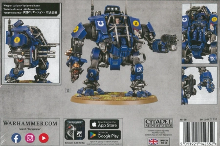 Space Marines Primaris Invictor Tactical Warsuit