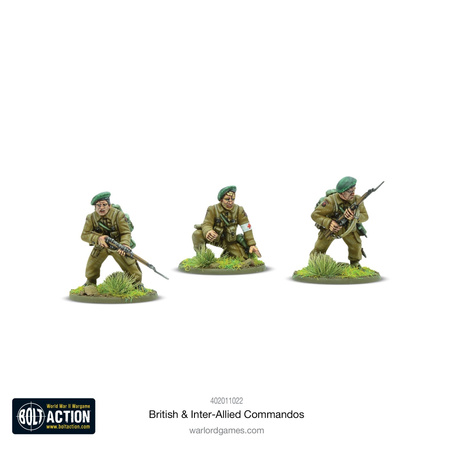 Bolt Action WWII British&Inter-Allied Commandos