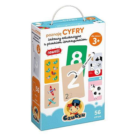 CzuCzu - Poznaję Cyfry Zabawy z Pisakiem / 3+
