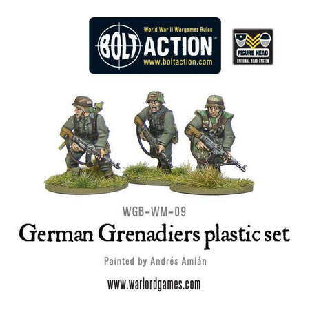 Bolt Action German Grenadiers WWII Infantry