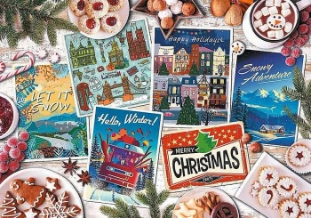 Puzzle 1000 el. Trefl 10730 Zimowe Wspomnienia