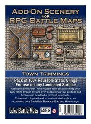 Naklejki Add-On Scenery for RPG Maps - Town Trimmings