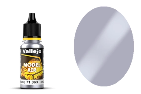 Farba Vallejo Model Air 71063 Silver Metallic RLM01