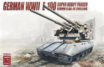 Modelcollect UA72097 Flak 40 128mm ZwillingsFlak