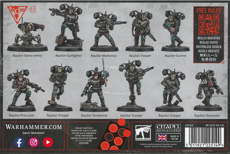 Kill Team Astra Militarum Tempestus Aquilons