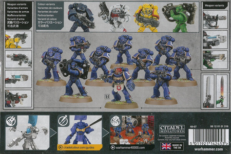 Space Marines Tactical Squad