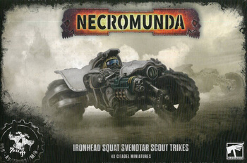 Necromunda Ironhead Squat Svenotar Scout Trikes