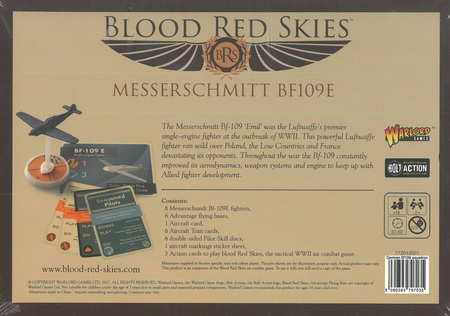 Blood Red Skies Messerschmitt BF109E Squadron