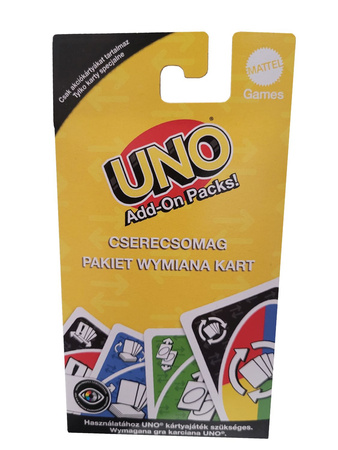 UNO Add-On Packs Swap Pack / Pakiet wymiana kart