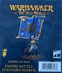 Empire of Man Empire Battle Standard Bearer (Made to Order)