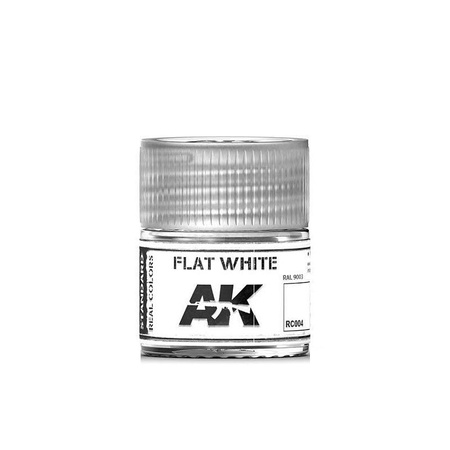 AK RC004 Flat White RAL 9003