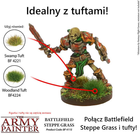 Army Painter Battlefields Steppe Grass - podsypka