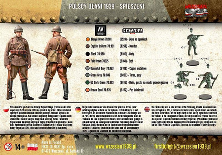 Wrzesień 1939 nr 66 Polscy ułani spieszeni 1939