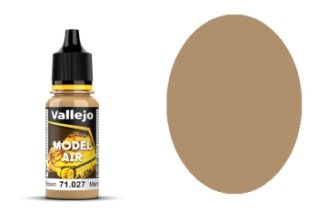 Farba Vallejo Model Air 71027 Light Brown