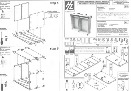 HobbyZone HZ-OPB1 Przenośny Warsztat Hobbystyczny - Baza