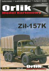 Model kartonowy Orlik 059 Samochód ciężarowy Ził-157K