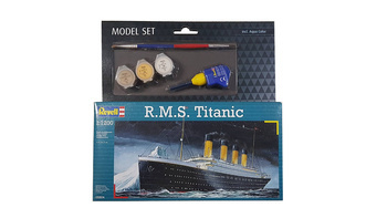 Revell 65804 R.M.S. Titanic model set zestaw plastikowy do sklejenia i pomalowania