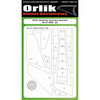  Orlik W194 Elementy wycinane laserowo do modelu kartonowego Orlik 194 Eu47