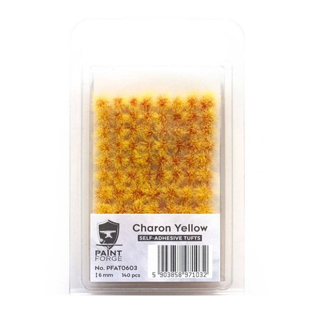 Paint Forge - Alien Tufts 6mm - Charon Yellow