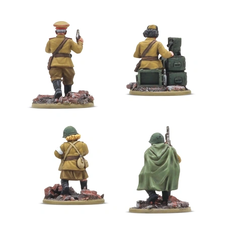 Bolt Action Soviet Army Infantry HQ