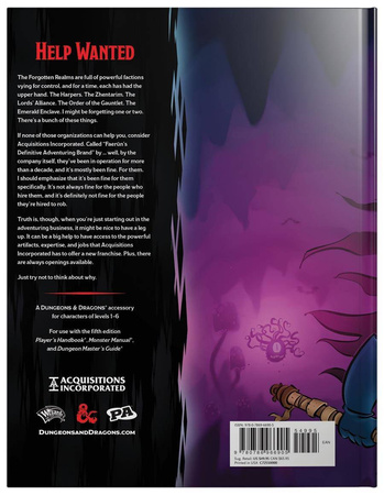 D&D 5.0 Acquisitions Incorporated