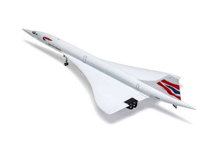 Model kartonowy Airfix A50189 The last flight of Concorde Gift Set
