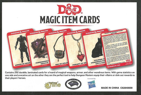 D&D 5.0 Magic Item Cards - karty