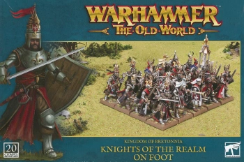 Kingdom of Bretonnia Knights of The realm on Foot