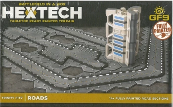 Battlefield in A Box HexTech HEXT18 Trinity City Roads / Drogi