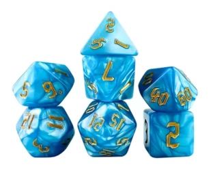 Kości zestaw RPG wzór 654