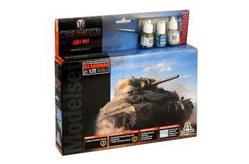 Italeri 74002 M4 Sherman - WoT - Model Set