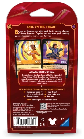 Disney Lorcana Reign of Jafar Amber & Amethyst - A Harmonious Team