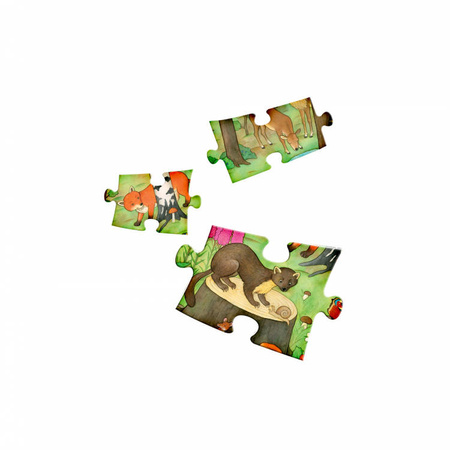 Czytaj z Albikiem Puzzle 100 el. Nasz las