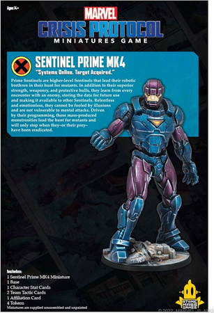 Marvel: Crisis Protocol - Sentinel Prime MK4