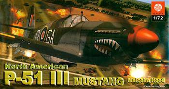 Plastyk S-051 P-51III "Mustang" Malcolm Hood