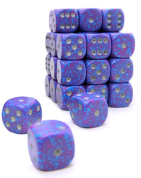 Kości zestaw 36xD6 Chessex 25947 Speckled Silver Tetra