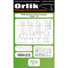  Orlik W109 Elementy wycinane laserowo do modelu kartonowego Orlik 109 hiszpański pancernik Pelayo