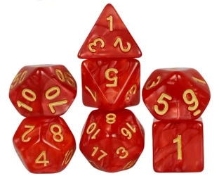 Kości zestaw RPG wzór 633