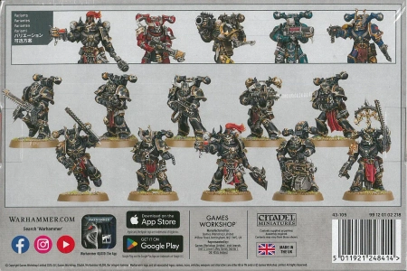 Chaos Space Marines Legionaries