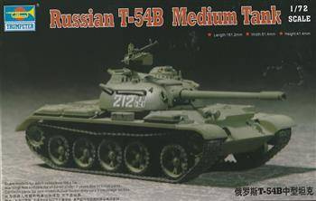 Trumpeter 07282 Russian T-54B Medium Tank