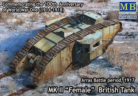 Master Box 72006 Mk.II 'Female' Arras Battle 1917