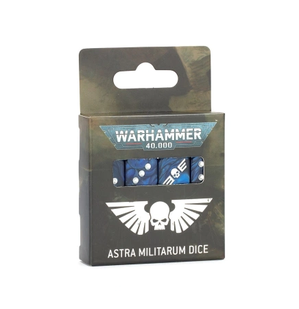 Astra Militarum Dice - kości [PRZEDSPRZEDAŻ 22.02.2025] 