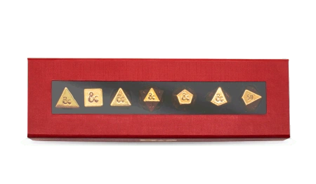 Kości zestaw RPG 50th Anniversary HEAVY METAL DnD Ultra-Pro