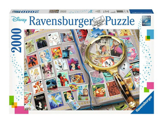 Puzzle 2000 elementów Kolekcja Znaczków Pocztowych (Ravensburger)