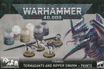 Warhammer 40.000 Tyranids Termagants and Ripper  Swarm + Paint Set