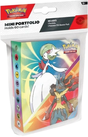 Pokemon TCG Mega Evolution Mini Portfolio Album + Booster