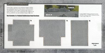 Battlefield In A Box BB605 Village Cobblestone Road Expansion - zestaw dróg