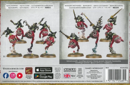 Gloomspite Gitz Squig Hoppers / Boingrot Bounderz